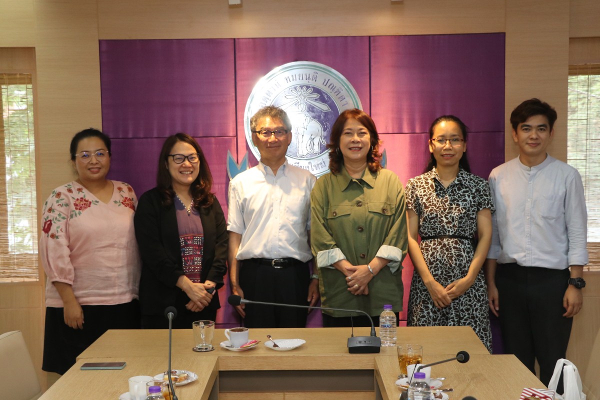 ผู้บริหารคณะศึกษาศาสตร์ ให้การต้อนรับอาคันตุกะจาก Chiba University ประเทศญี่ปุ่น