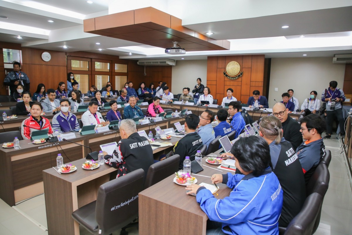 ผู้บริหารคณะศึกษาศาสตร์ มช. ให้การต้อนรับคณะผู้บริหาร คณาจารย์ เจ้าหน้าที่ จากโรงเรียนสาธิต 22 สถาบัน และเป็นประธานในการประชุมคณะกรรมการอำนวยการ ครั้งที่ 4/2566 การจัดการแข่งขันกีฬาสาธิตสามัคคี ครั้งที่ 46 ฉัททันต์เกมส์