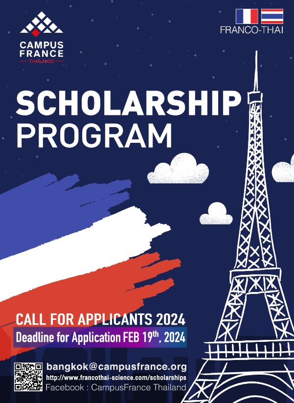 Franco-Thai Scholarship Program 2024 