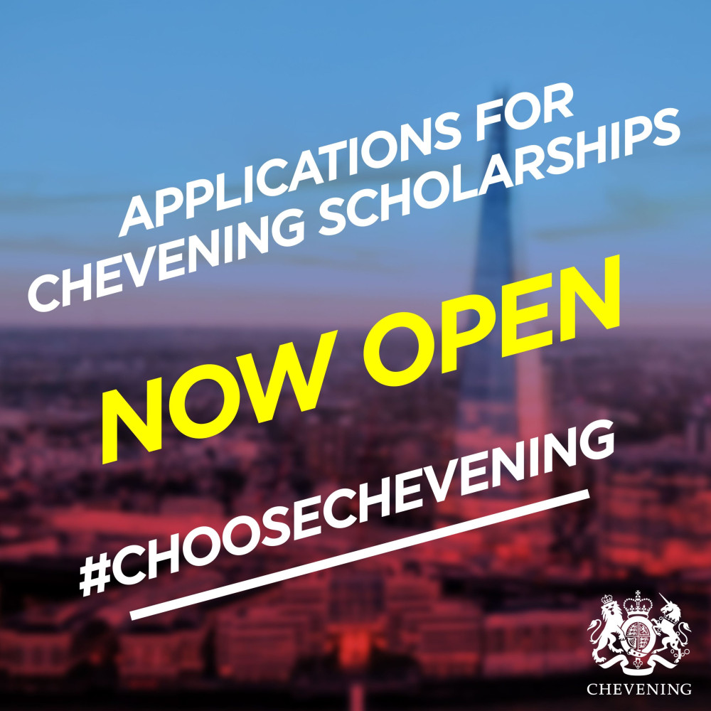 ทุนรัฐบาลสหราชอาณาจักร Chevening Scholarship 2024