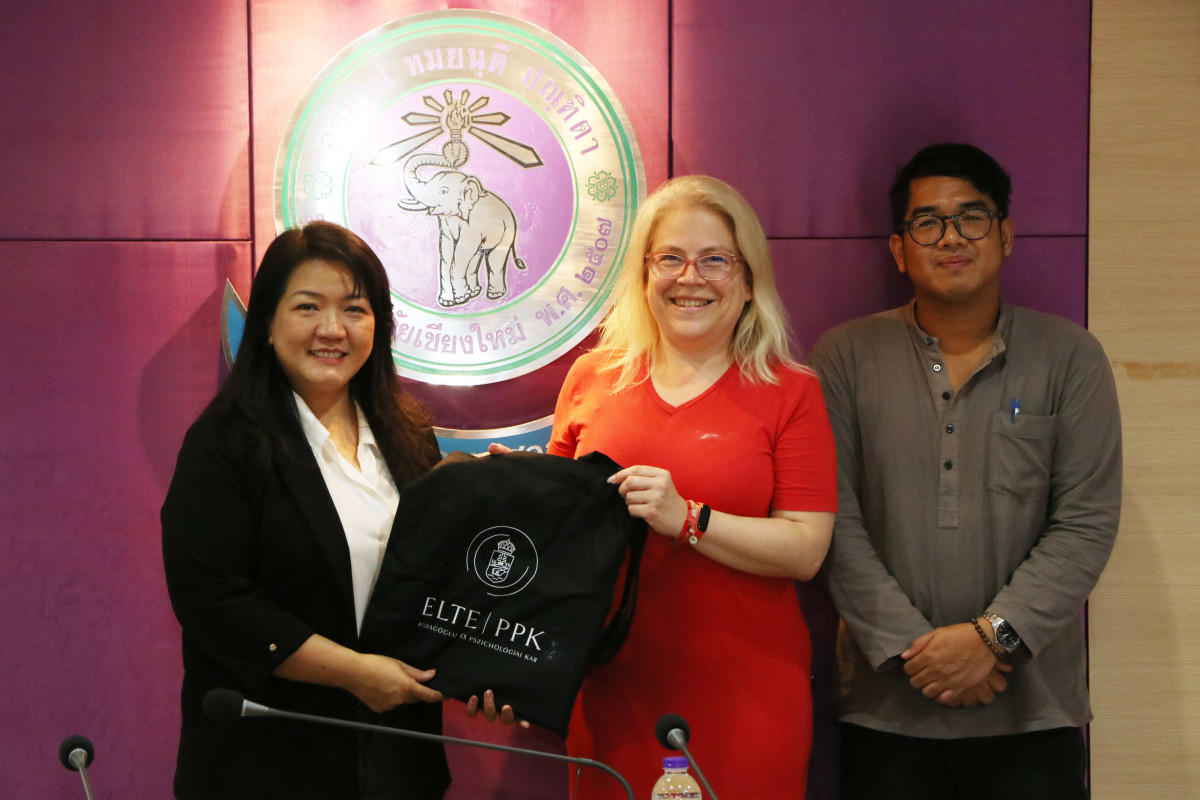 ผู้บริหารคณะศึกษาศาสตร์ มช. ให้การต้อนรับ Dr. Orsolya Tünde Endrődy-Nagy อาจารย์จาก Faculty of Education and Psychology, Eötvös Loránd University (ELTE) ประเทศฮังการี 