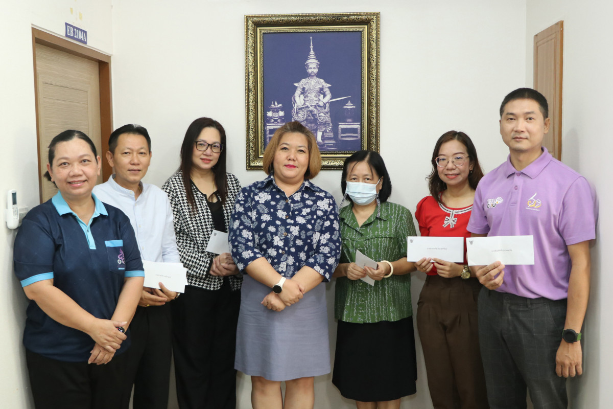 กองทุนศึกษาศาสตร์สงเคราะห์ มอบเงินช่วยเหลือเยียวยาบุคลากรผู้ประสบอุทกภัยในพื้นที่จังหวัดเชียงใหม่ จำนวน 6 คน