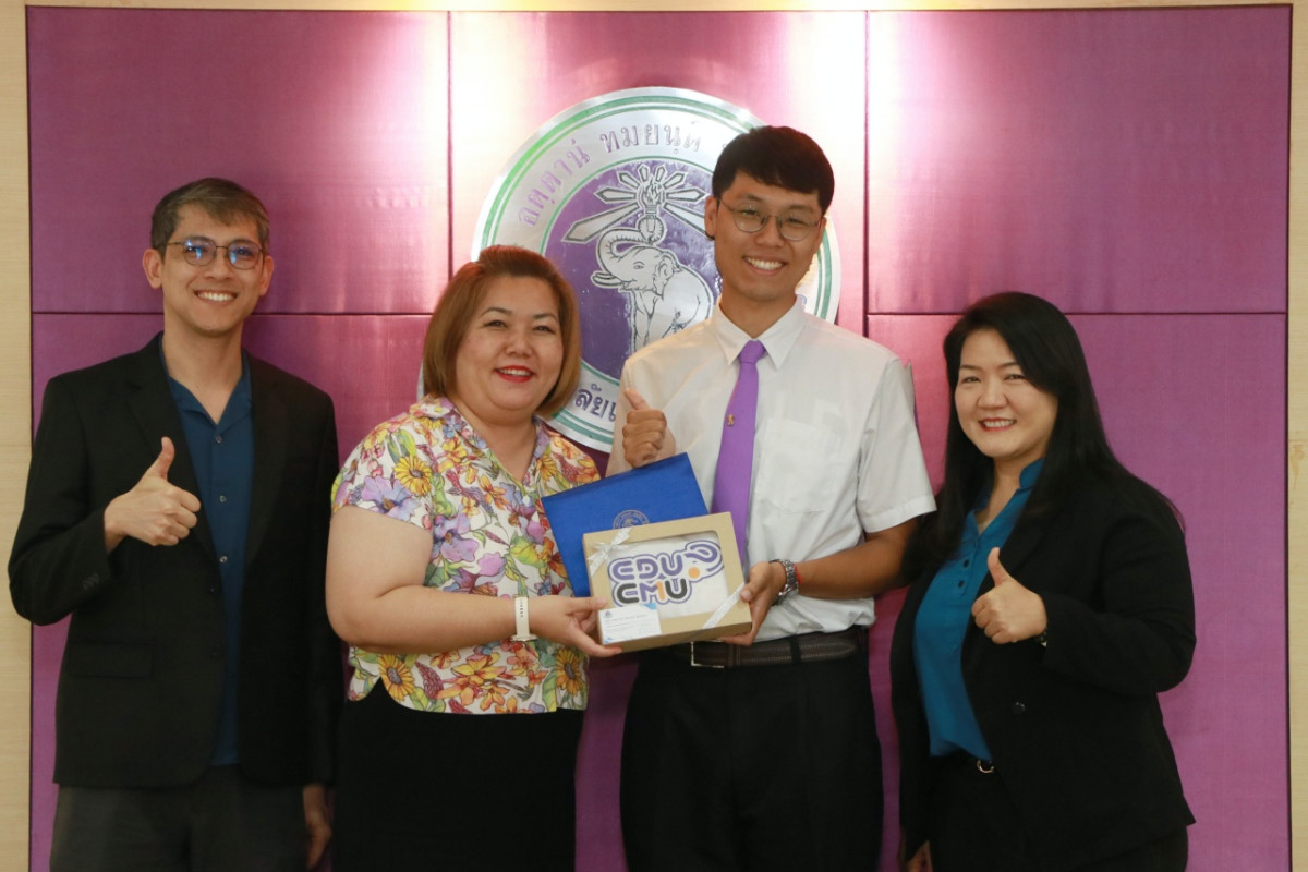 Exchange Student from Taiwan Receives Certificate upon Completion of Studies as an Affiliated Student in Thai Language Program for Semester 2/2024