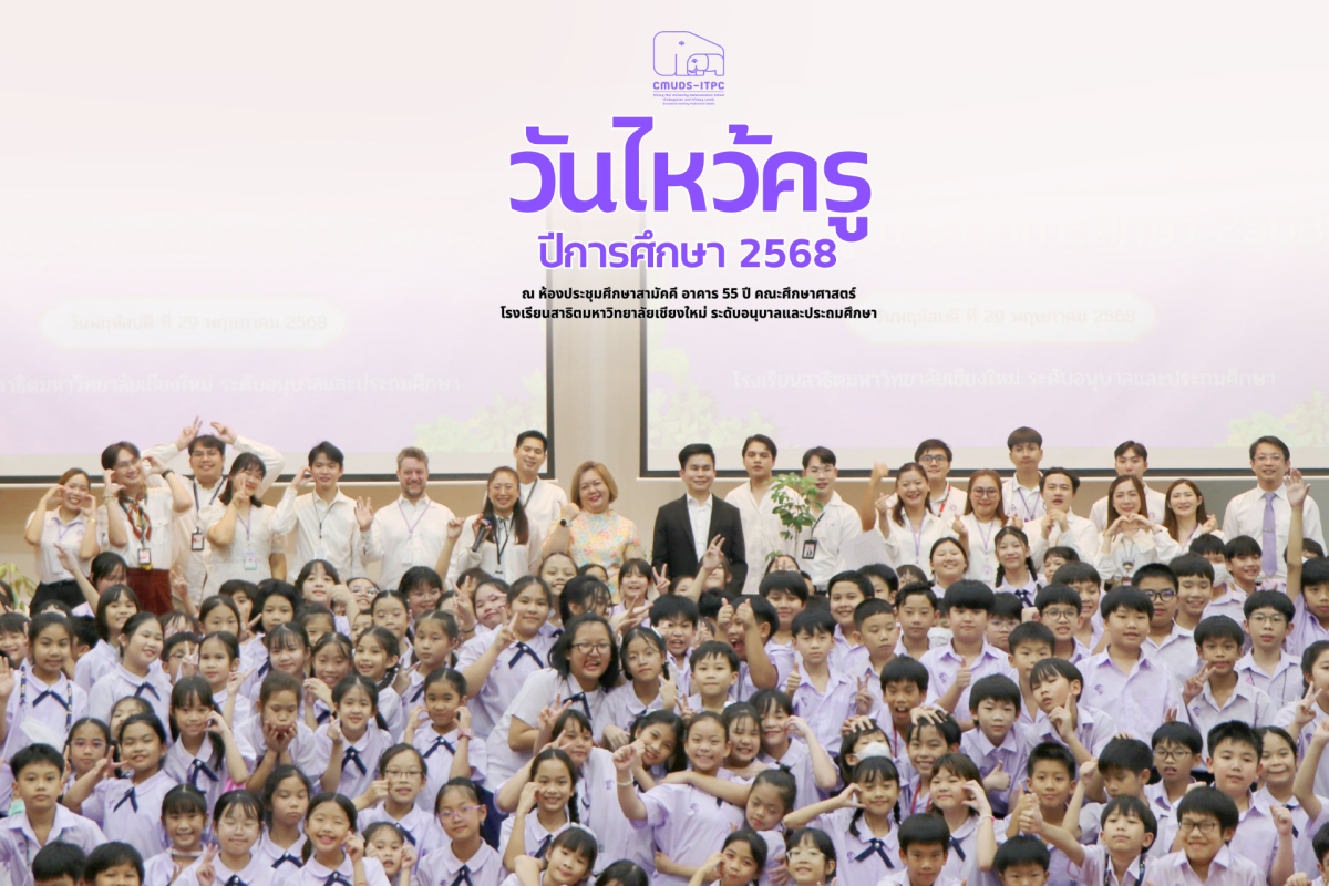 โรงเรียนสาธิต มช. ระดับอนุบาลและประถมศึกษา จัดกิจกรรม 