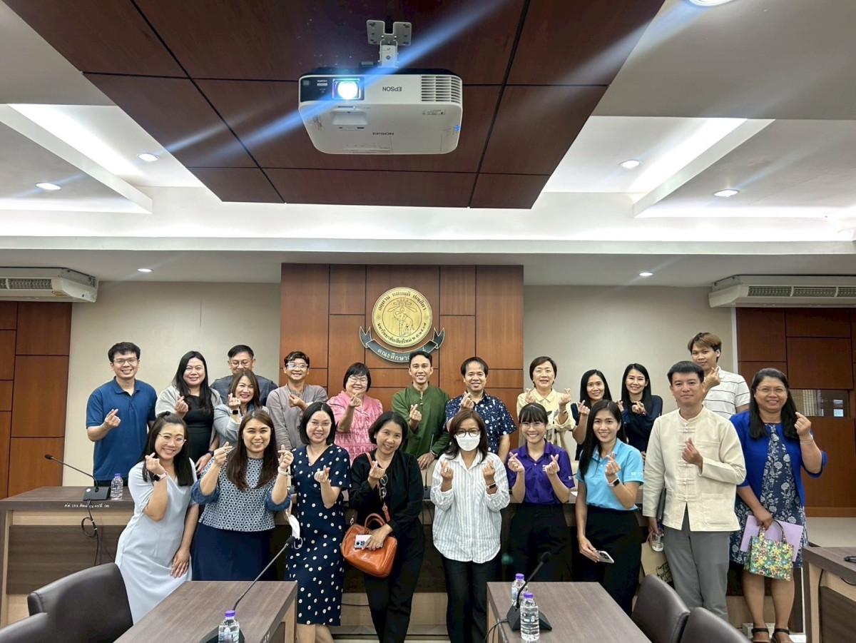 ประชุมเตรียมความพร้อมก่อนเปิดภาคการศึกษาที่ 1 ปีการศึกษา 2568 และแลกเปลี่ยนเรียนรู้การดำเนินการโครงการของสาขาวิชาและภาควิชาที่สอดคล้องกับยุทธศาสตร์ ADRIC 